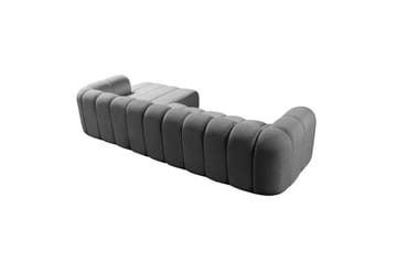 Varrel Sofa med divan 3-personers - Grå - Møbler - Sofaer - Sofa med chaiselong