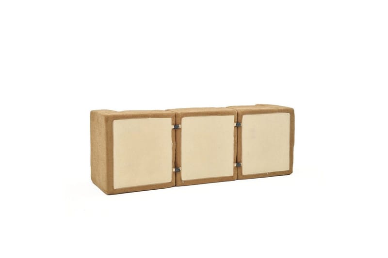 Veyno Sofa med Divan 3-sits - Brun - Møbler - Sofaer - Sofa med chaiselong