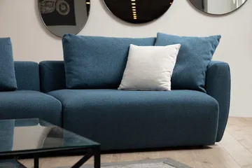 Viimse 3-personers Venstrevendt Sofa med Chaiselong 365 cm i Stof - Blå - Møbler - Sofaer - Sofa med chaiselong