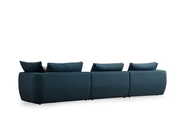 Viimse 3-personers Venstrevendt Sofa med Chaiselong 365 cm i Stof - Blå - Møbler - Sofaer - Sofa med chaiselong