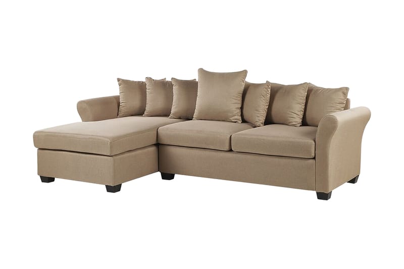 Vikna 3-Pers. Hjørnesofa - Beige - Møbler - Sofaer - Sofa med chaiselong
