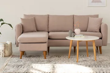 Wardenburg sovesofa venstre - Brun - Møbler - Sofaer - Sofa med chaiselong