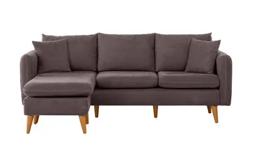 Wardenburg sovesofa venstre - Grå - Møbler - Sofaer - Sofa med chaiselong
