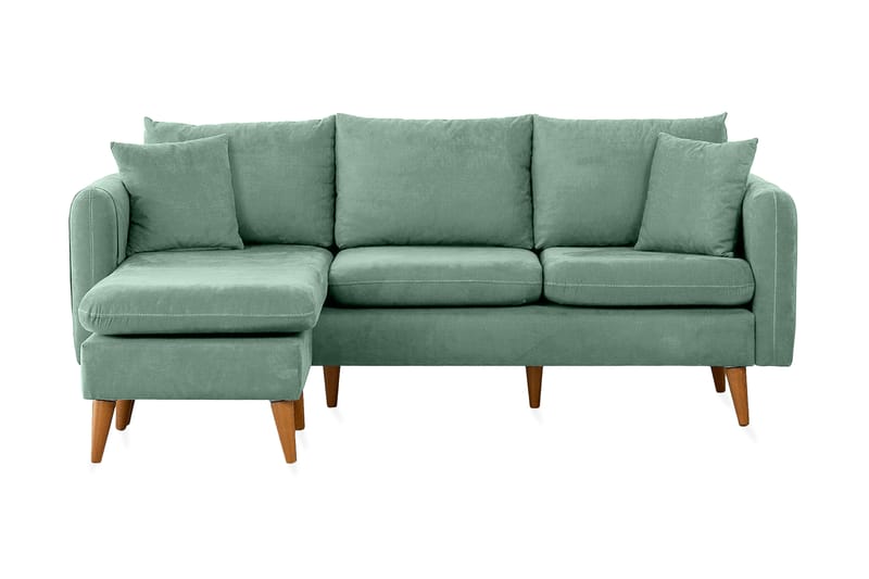 Wardenburg sovesofa venstre - Grøn - Møbler - Sofaer - Sofa med chaiselong