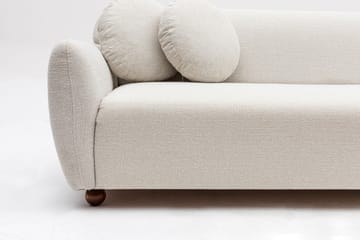 Whitecliffs Chaiselongsofa 3-personers - Hvid - Møbler - Sofaer - Sofa med chaiselong - 3 personers sofa med chaiselong