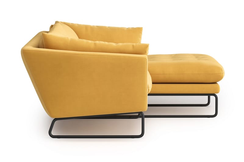 Ynnabo Chaiselongsofa - Gul - Møbler - Sofaer - Sofa med chaiselong