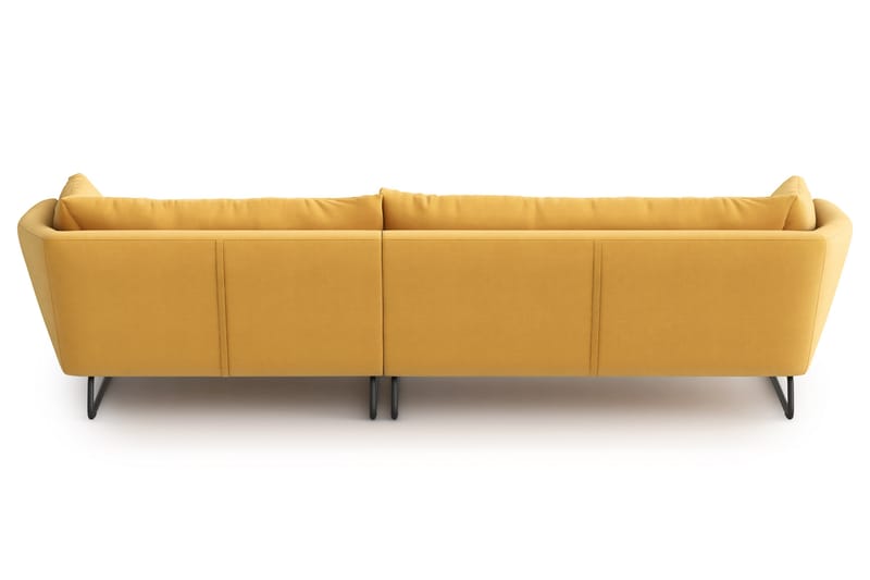 Ynnabo Chaiselongsofa - Gul - Møbler - Sofaer - Sofa med chaiselong
