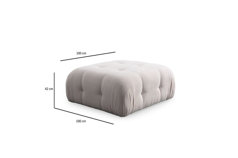 Yvara Sofa med Divan 2-sits - Beige - Møbler - Sofaer - Sofa med chaiselong