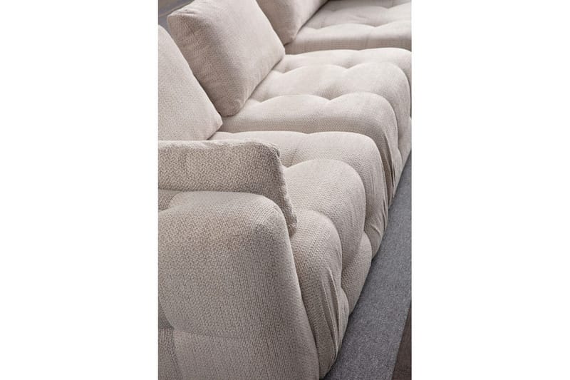 Yvara Sofa med Divan 2-sits - Beige - Møbler - Sofaer - Sofa med chaiselong