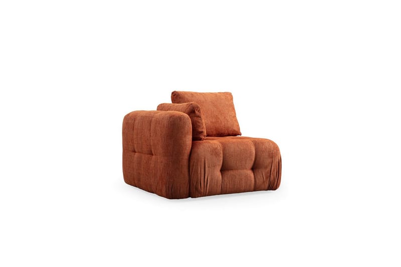 Yvara Sofa med Divan 2-sits - Orange - Møbler - Sofaer - Sofa med chaiselong