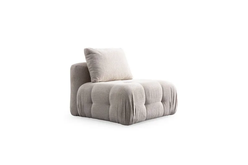 Yvara Sofa med Divan 4-sits - Beige - Møbler - Sofaer - Modulsofaer - Komplet modulsofa