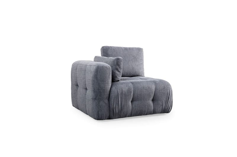 Yvara Sofa med Divan 4-sits - Grå - Møbler - Sofaer - Sofa med chaiselong