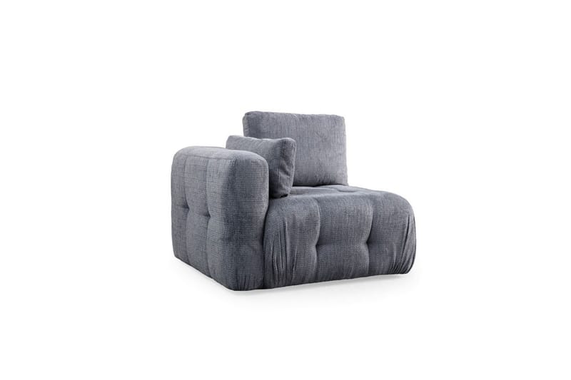 Yvara Sofa med Divan 4-sits - Grå - Møbler - Sofaer - Sofa med chaiselong