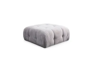 Yvara Sofa med Divan 4-sits - Lysegrå - Møbler - Sofaer - Modulsofaer - Komplet modulsofa