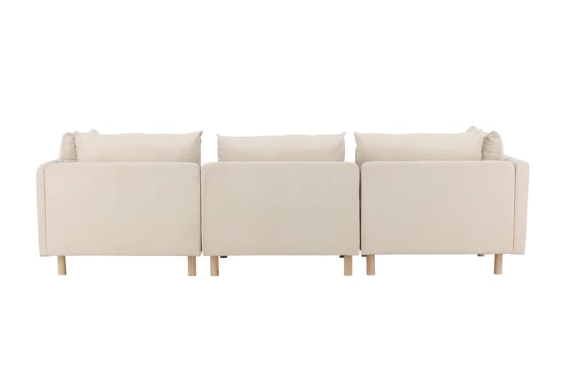 Zero Sofa med Divan 3-sits - Beige - Møbler - Sofaer - Sofa med chaiselong