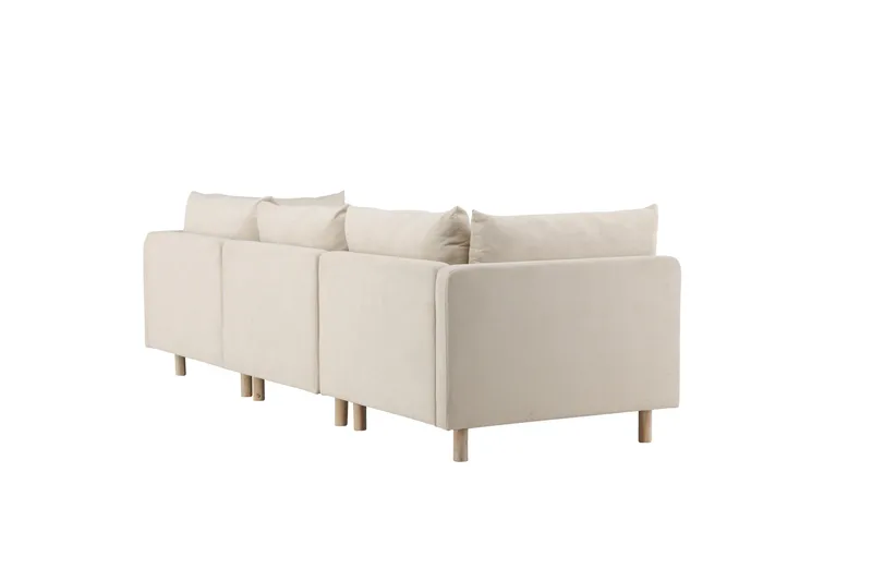 Zero Sofa med Divan 3-sits - Beige - Møbler - Sofaer - Sofa med chaiselong