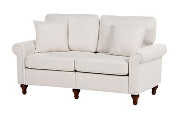 Cher Sofa 2-personers - Beige/Mørkt træ - Møbler - Sofaer - 2 personers sofa