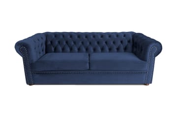 Chesterfield Deluxe sovesofa 3-Pers.