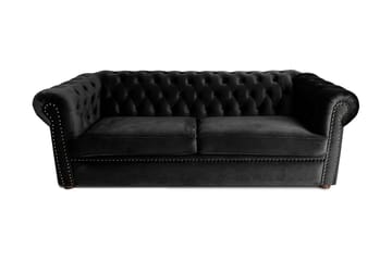 Chesterfield Deluxe sovesofa 3-Pers.