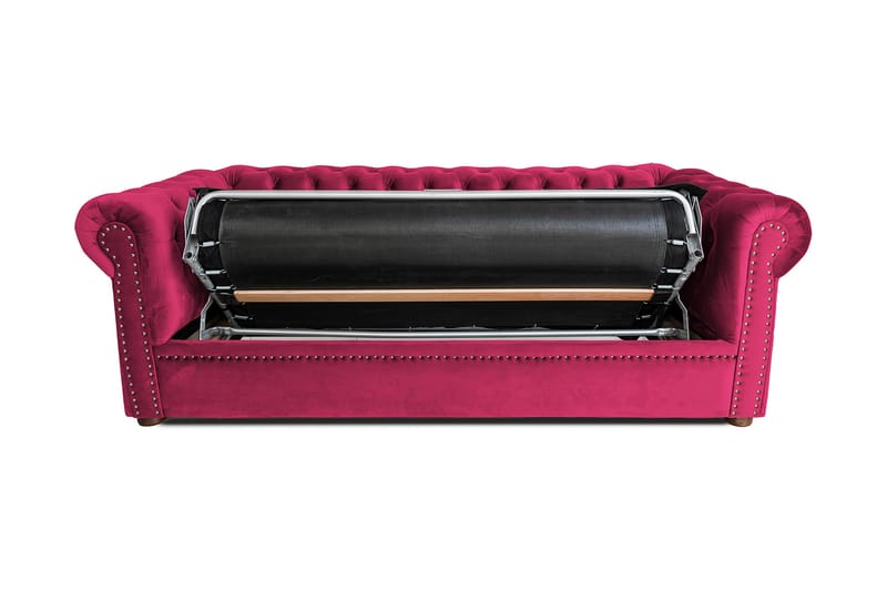 Chesterfield Deluxe sovesofa 3-Pers. - Møbler - Sofaer - Sovesofaer - 3 personers sovesofa