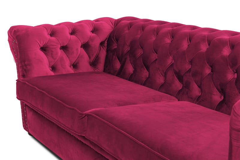 Chesterfield Deluxe sovesofa 3-Pers. - Møbler - Sofaer - Sovesofaer - 3 personers sovesofa