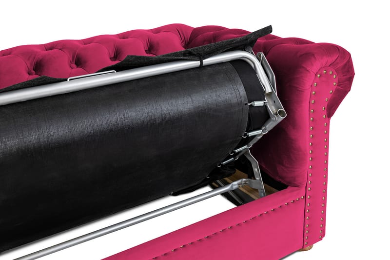 Chesterfield Deluxe sovesofa 3-Pers. - Møbler - Sofaer - Sovesofaer - 3 personers sovesofa