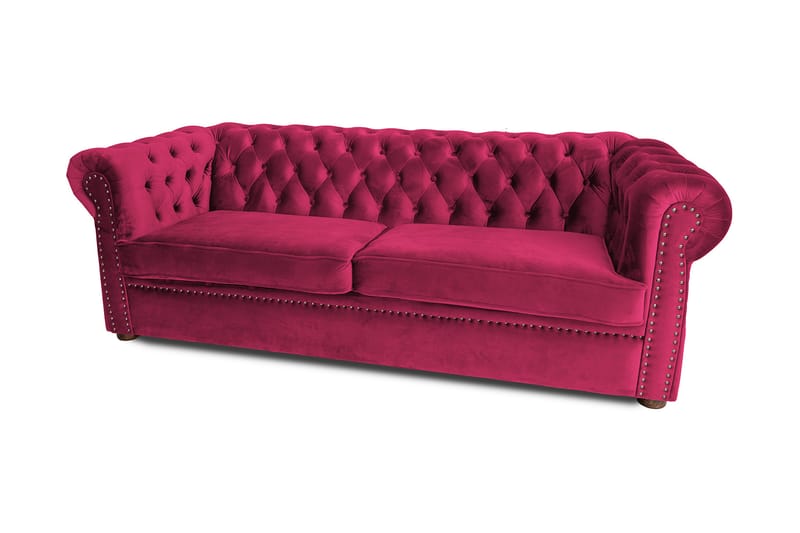 Chesterfield Deluxe sovesofa 3-Pers. - Møbler - Sofaer - Sovesofaer - 3 personers sovesofa