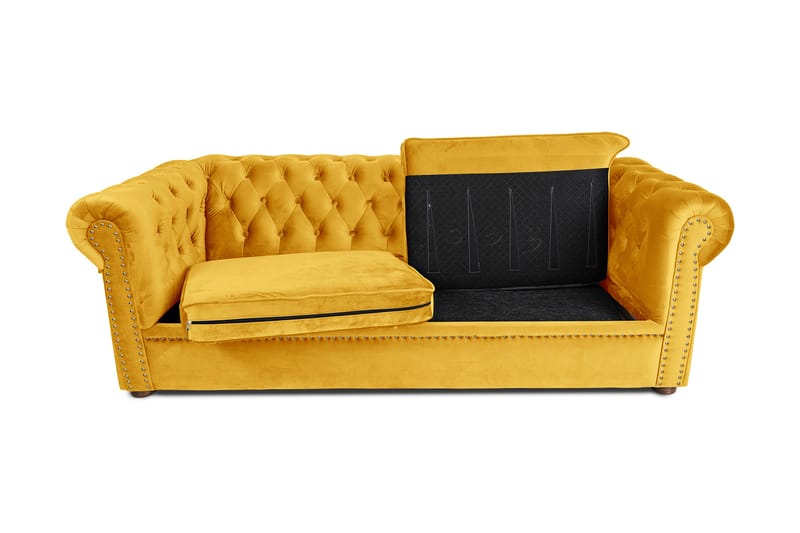 Chesterfield Deluxe sovesofa 3-Pers. - Sovesofaer - 3 personers sovesofa