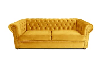 Chesterfield Deluxe sovesofa 3-Pers.