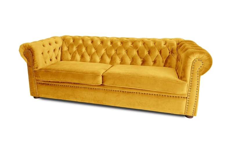 Chesterfield Deluxe sovesofa 3-Pers. - Sovesofaer - 3 personers sovesofa