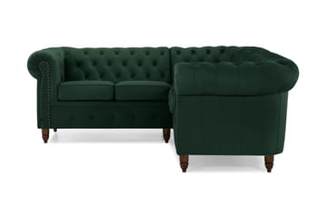 Chesterfield Deluxe Hjørnesofa Velour