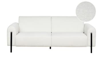 Christa Sofa 3-personers - Hvid/Sort - Møbler - Sofaer - 3 personers sofa