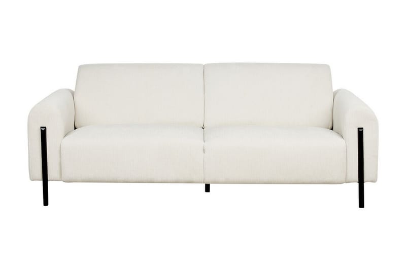 Christa Sofa 3-personers - Hvid/Sort - Møbler - Sofaer - 3 personers sofa