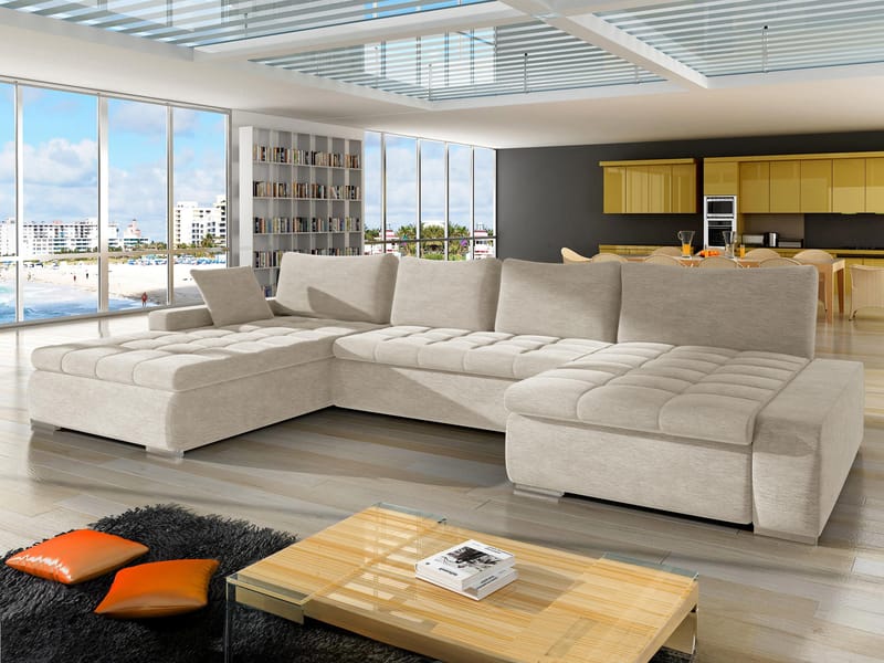 Cillo 6-personers U-sofa - Møbler - Sofaer - Hjørnesofa