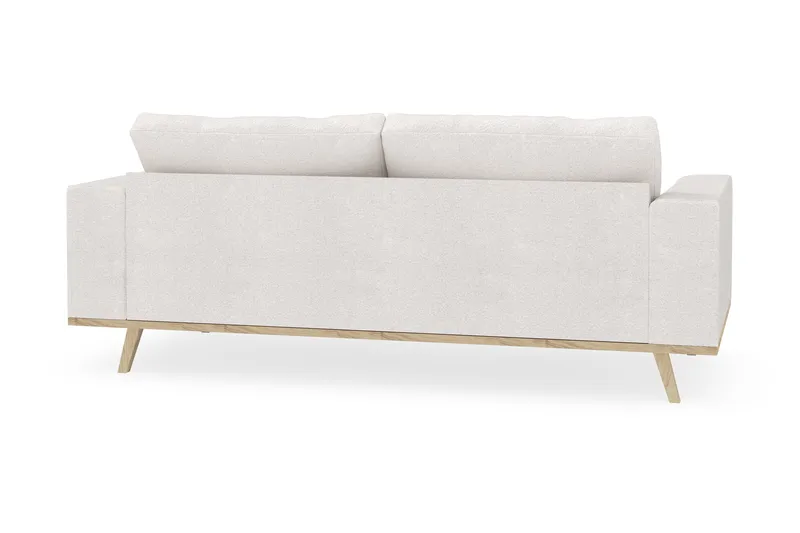 Copenhagen 2-personers Sofa i Bouclé - Hvid - Møbler - Sofaer - 2 personers sofa