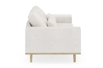 Copenhagen 2-personers Sofa i Bouclé - Hvid - Møbler - Sofaer - 2 personers sofa