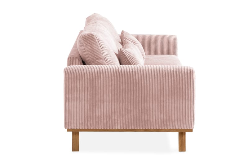 Copenhagen 3-personers Manchestersofa - Rosa - Møbler - Sofaer - 3 personers sofa