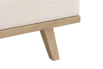 Copenhagen 3-personers Stofsofa - Beige - Møbler - Sofaer - 3 personers sofa