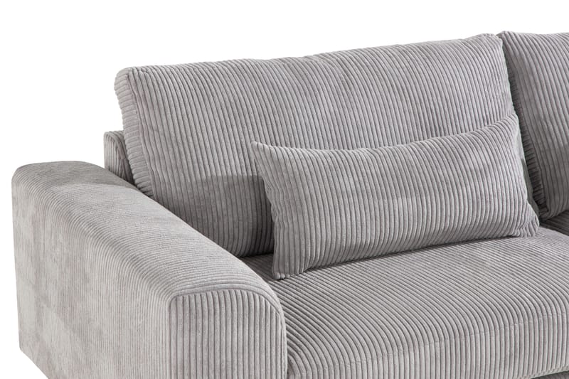 Copenhagen 3-personers Manchestersofa - Lysegrå - Møbler - Sofaer - 3 personers sofa