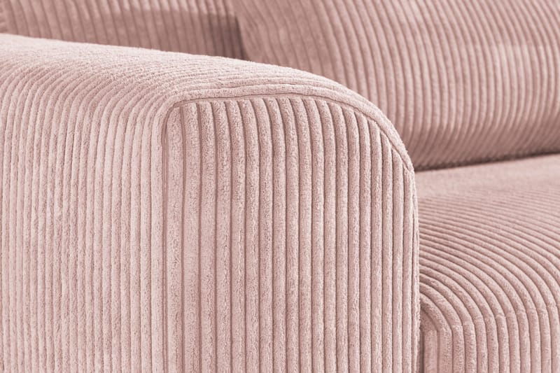 Copenhagen 3-personers Manchestersofa - Rosa - Møbler - Sofaer - 3 personers sofa