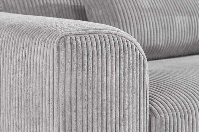 Copenhagen 3-personers Manchestersofa - Lysegrå - Møbler - Sofaer - 3 personers sofa
