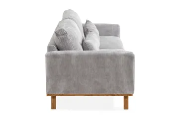 Copenhagen 4-personers Manchestersofa - Lysegrå - Møbler - Sofaer - 4 personers sofa