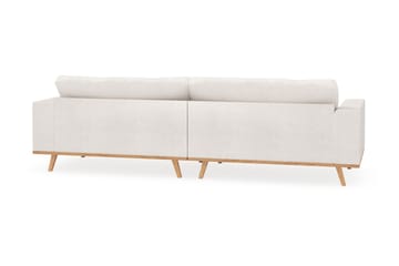 Copenhagen 4-personers Sofa i Bouclé - Hvid - Møbler - Sofaer - 4 personers sofa