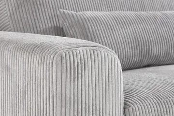 Copenhagen 4-personers Manchestersofa - Lysegrå - Møbler - Sofaer - 4 personers sofa