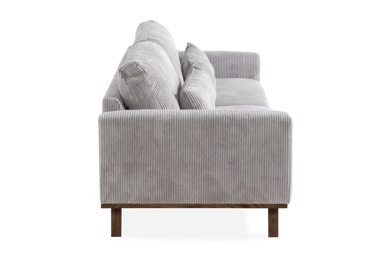 Copenhagen 4-personers Manchestersofa - Lysegrå - Møbler - Sofaer - 4 personers sofa