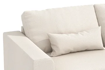 Copenhagen 6-personers L-formet Hjørnesofa i Stof - Beige - Møbler - Sofaer - Hjørnesofa