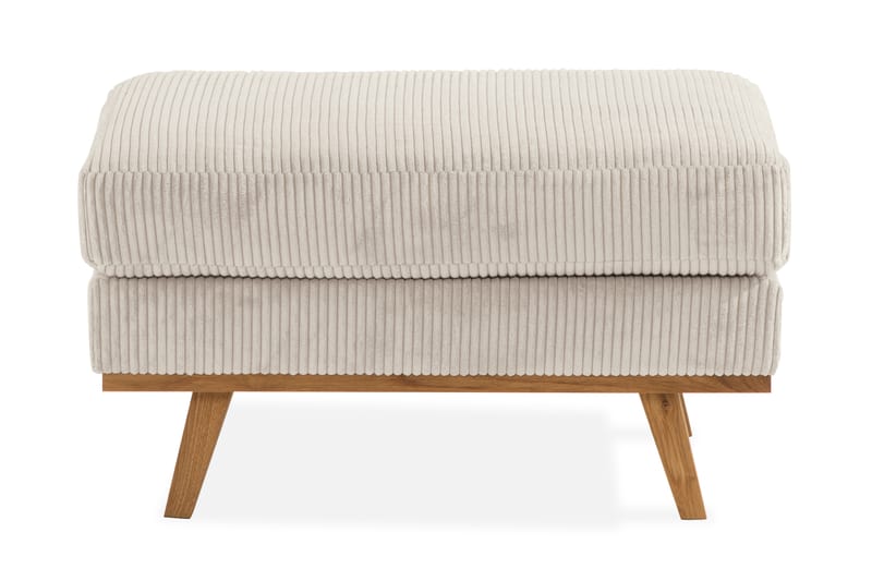 Copenhagen Sofagruppe 3-personers + 2-personers Sofa + Lænestol + Fodskammel i Manchester - Beige - Møbler - Sofaer - Sofagrupper