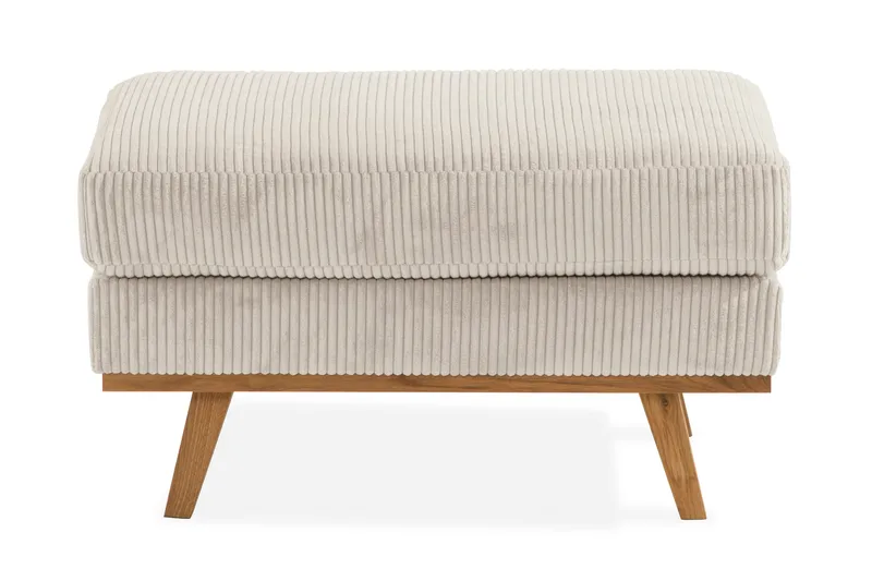 Copenhagen Sofagruppe 3-personers + 2-personers Sofa + Lænestol + Fodskammel i Manchester - Beige - Møbler - Sofaer - Sofagrupper