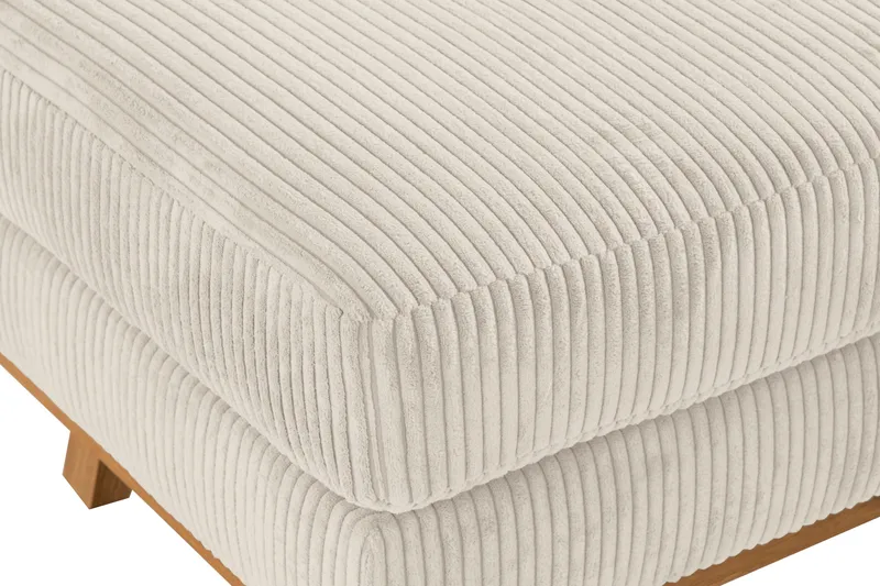 Copenhagen Sofagruppe 3-personers + 2-personers Sofa + Lænestol + Fodskammel i Manchester - Beige - Møbler - Sofaer - Sofagrupper