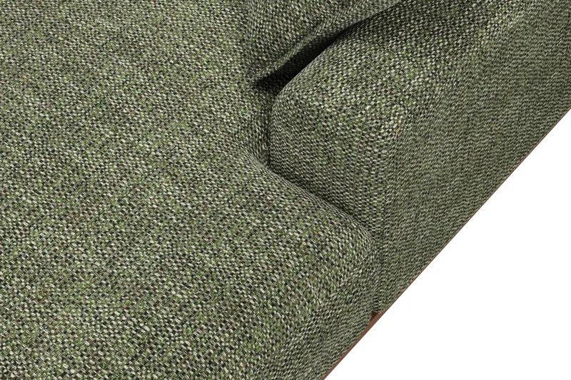 Copenhagen Premium 5-seters Venstrevendt U-formet Dyp Sofa med Divan og Sjeselong i Chenille - Grønn - Møbler - Sofaer - U Sofa